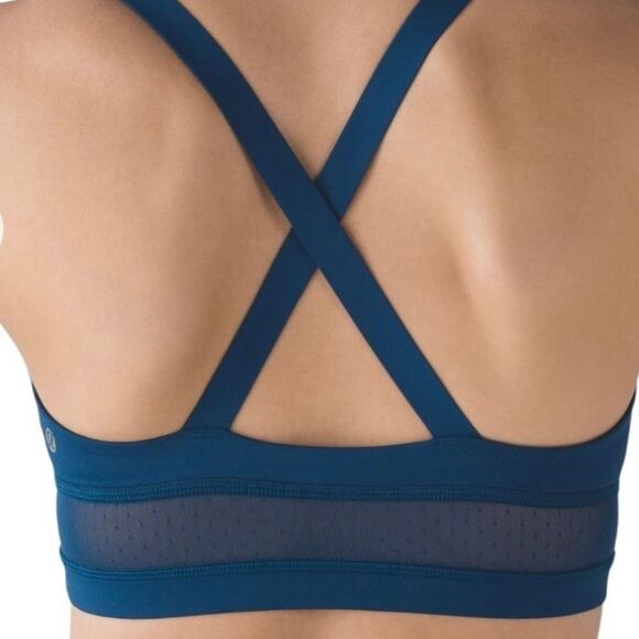 ..Lululemon Body Con Bra Poseidon - Picture 2 of 14